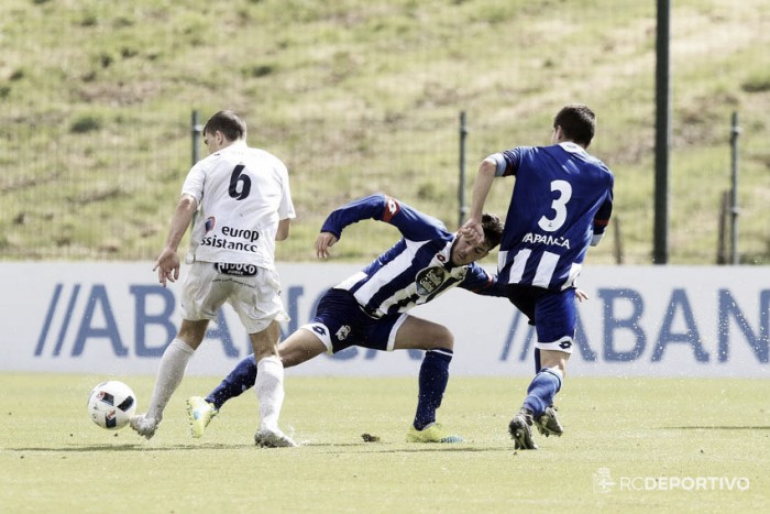 El Deportivo B golea al Galicia de Mugardos