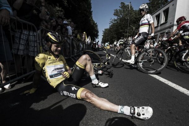 Tour de France 2015: Líder Tony Martin abandona devido a queda