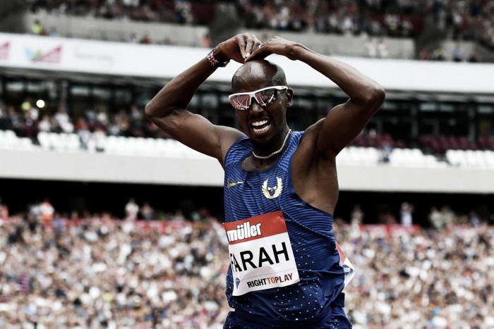 Anniversary Games: Farah storms to 5,000metre victory, looks in prime form for Rio