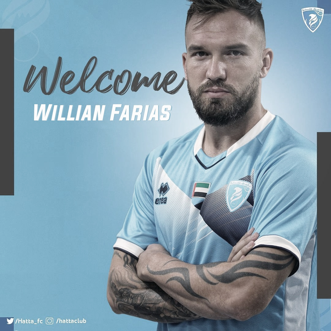 Após acertar transferência ao futebol árabe, Willian Farias comenta expectativas no Hatta Club Após acertar transferência ao futebol árabe, Willian Farias comenta expectativas no Hatta Club