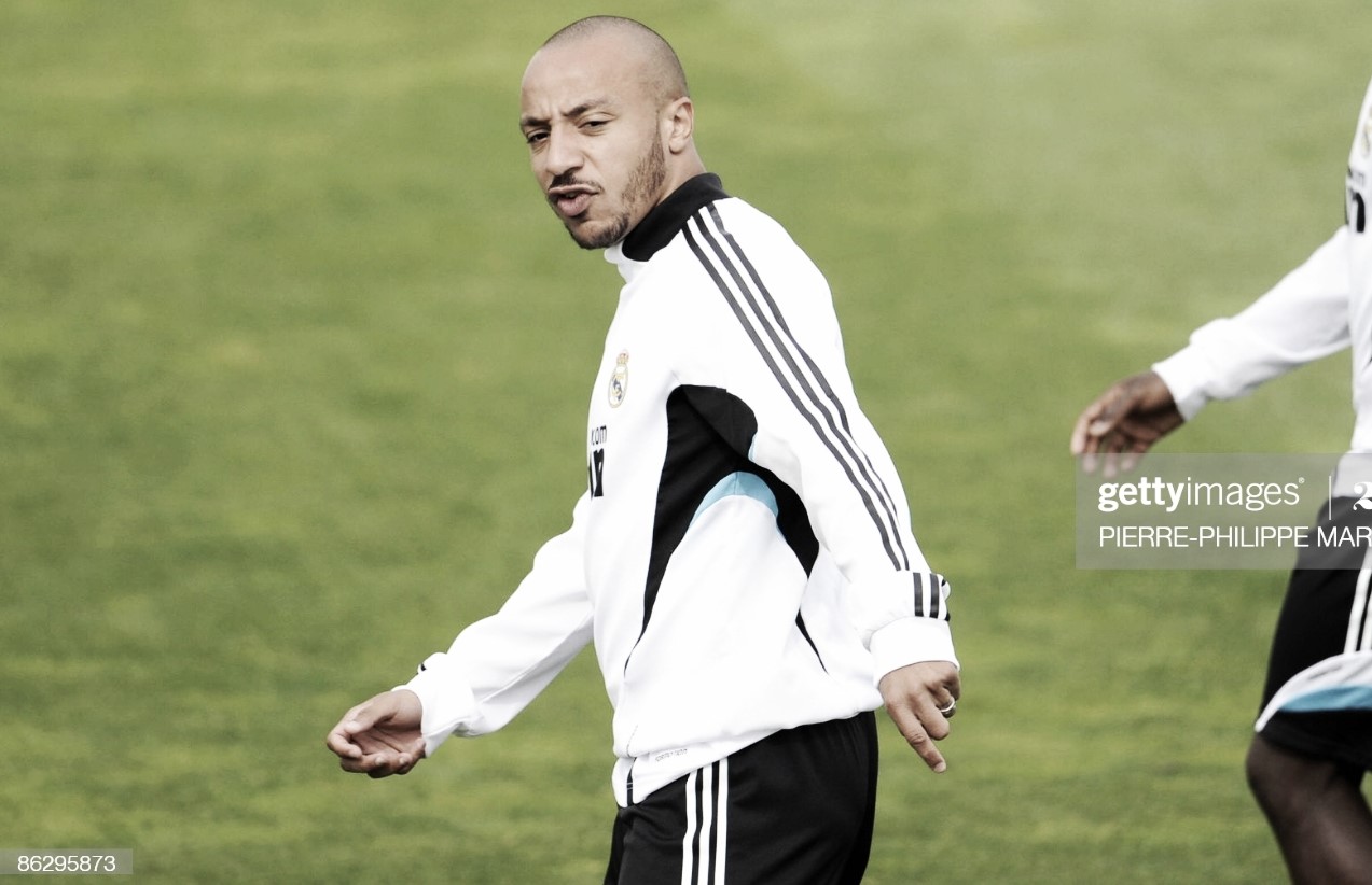 Faubert: “Estaba en forma, el blanco de la camiseta del
Madrid engorda”