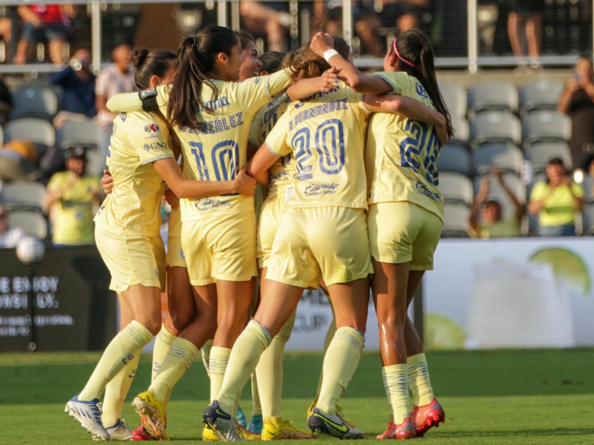 Goles y resumen del América Femenil 1-2 Reign en Amistoso Women's Cup 2022