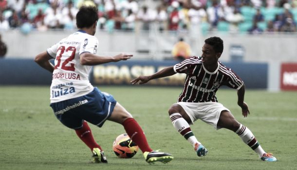 Em duelo de tricolores no Mané Garrincha, Fluminense e Bahia se enfrentam com objetivos distintos