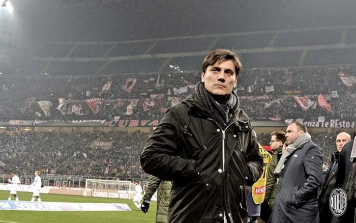 Milan, Montella commenta la sconfitta contro il Napoli: "Abbiamo giocato alla pari"
