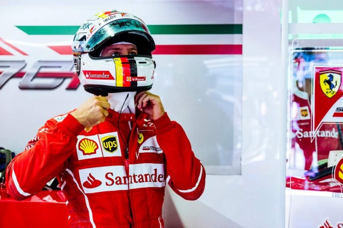 F1, Ferrari - Vettel: "Grazie a tutti, l'auto era perfetta. Ora sotto per la gara"