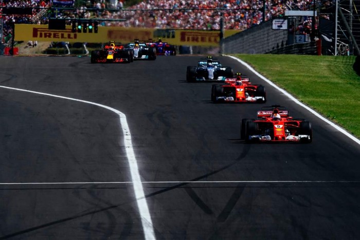F1, Ferrari - Festa dopo l'Hungaroring