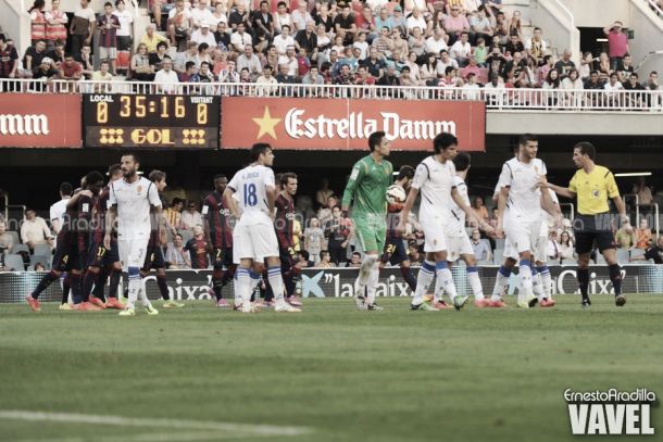 FC Barcelona B - Real Zaragoza: puntuaciones del Zaragoza, jornada 3