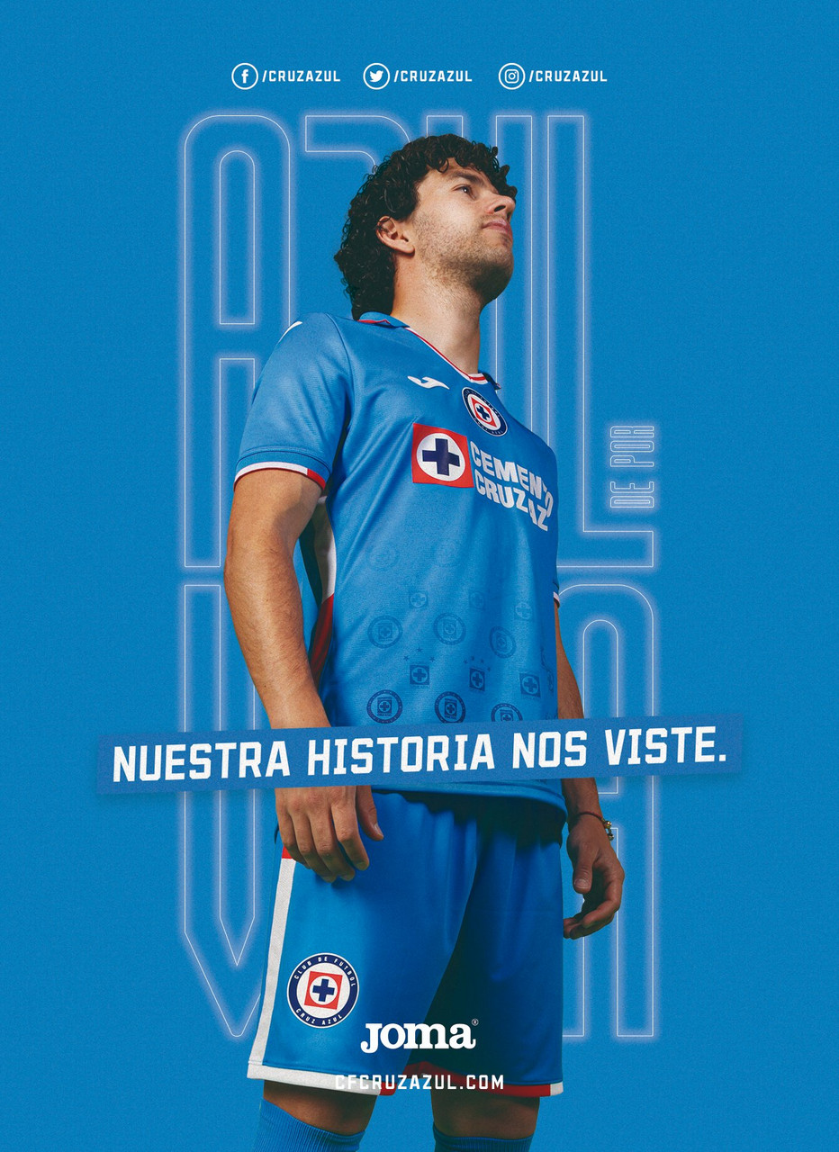 Cruz Azul presentó su piel para el Apertura 2022