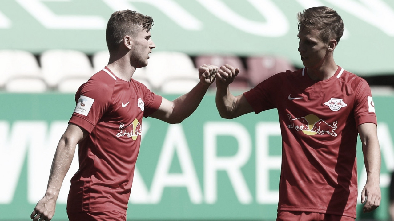 Werner decide, e Leipzig derrota Augsburg na última rodada da Bundesliga
