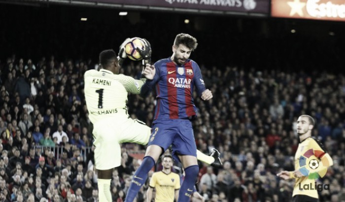 Punto de oro en el Camp Nou la pasada temporada