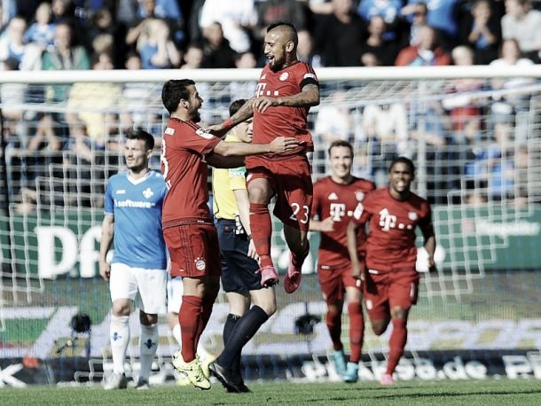 SV Darmstadt 98 0-3 Bayern Munich: Bavarians turn on the style to secure three points