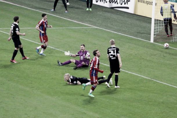Bayern passa sem muitas dificuldades pelo Braunschweig e segue na DFB-Pokal