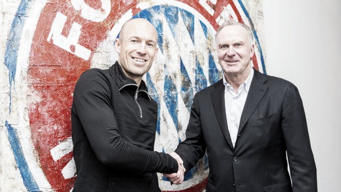 Arjen Robben: "Quiero seguir jugando al máximo nivel y ganando títulos”