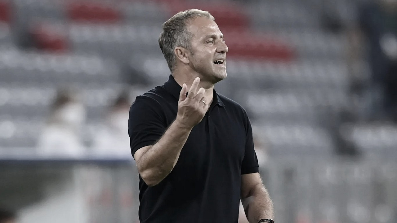 Garantido nas quartas, Hansi Flick garante foco total do Bayern no Barcelona Garantido nas quartas, Hansi Flick garante foco total do Bayern no Barcelona