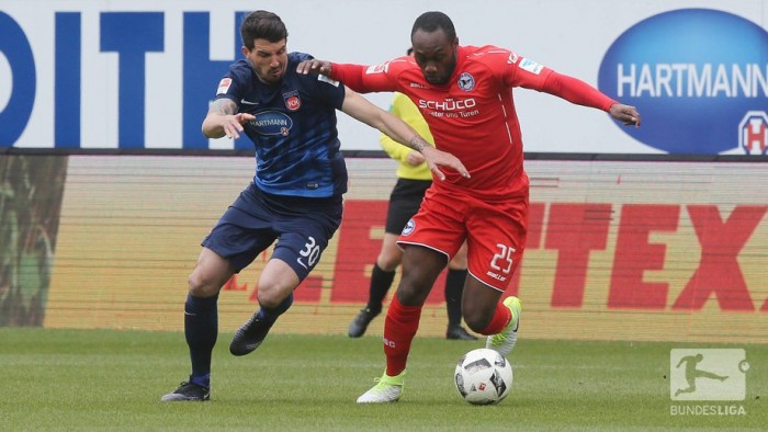 1. FC Heidenheim 2-2 Arminia Bielefeld: Four-goal flurry sees spoils shared in Heidenheim