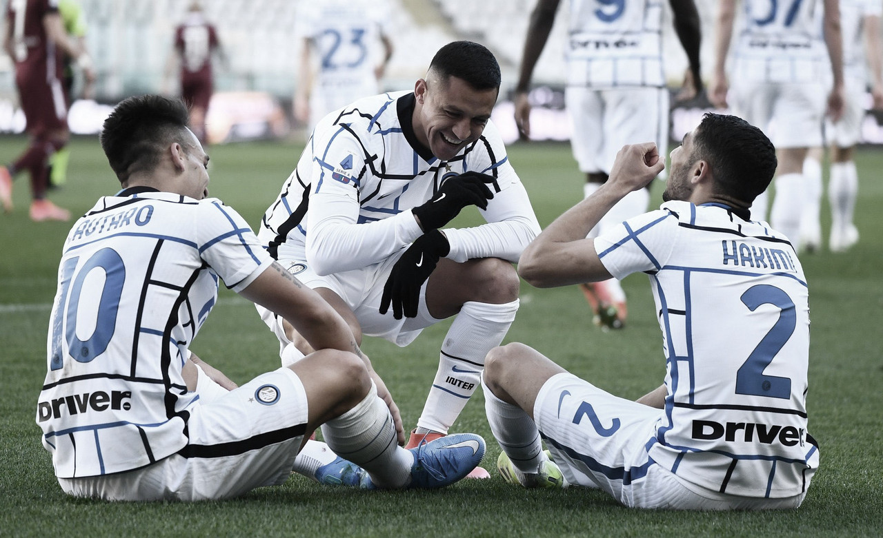 Com gols no segundo tempo, Internazionale derrota e dispara na liderança da Serie A