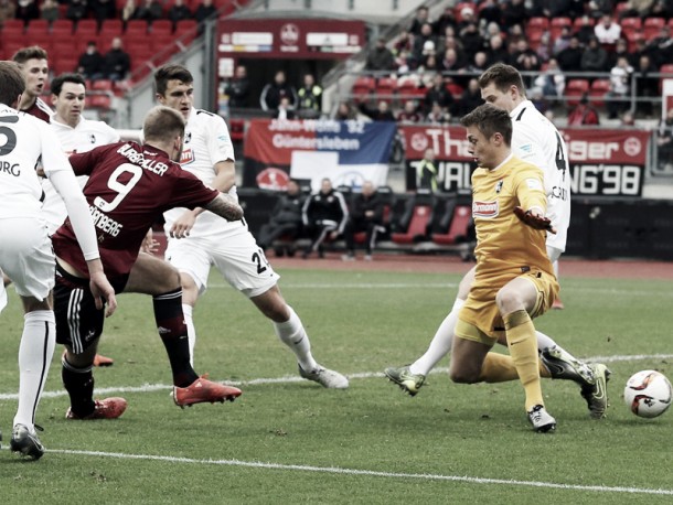 1. FC Nürnberg 2-1 SC Freiburg: Hosts efficient in picking off league leaders