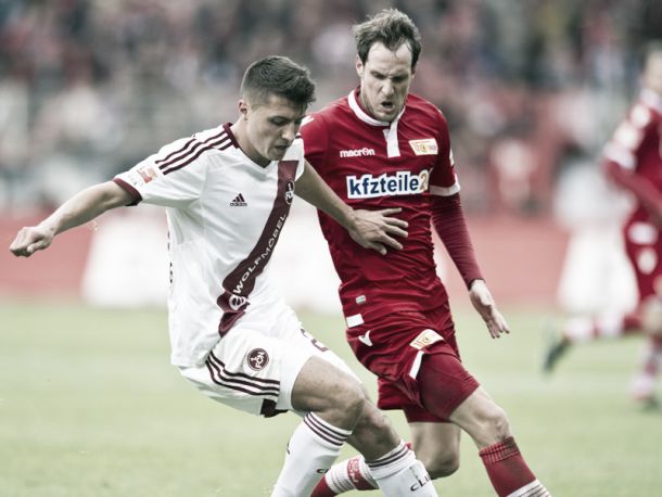 1. FC Union Berlin 3-3 1. FC Nürnberg: Six-goal thriller sees spoils shared in Berlin