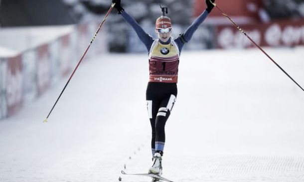 Biathlon, inseguimento femminile Hochfilzen: Makarainen vince per dispersione, sesta Oberhofer!