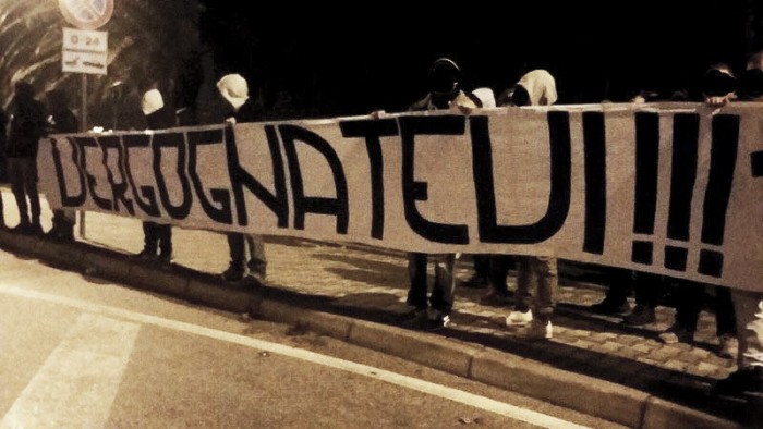 Na penúltima posição, torcida do Pescara protesta contra equipe e termina em confronto com a polícia