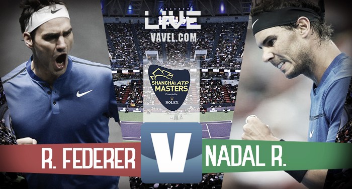 Risultato Federer - Nadal in diretta, LIVE finale Shanghai - Federer trionfa! (2-0)