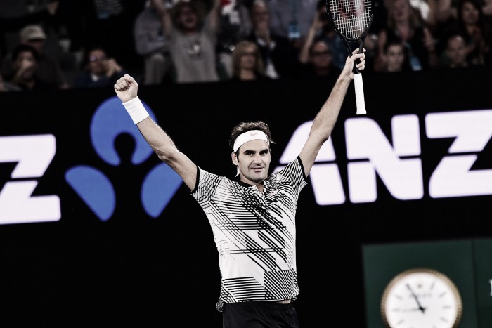 Roger Federer: "Si me llegan a decir que estaría en semifinales, no lo habría creído"