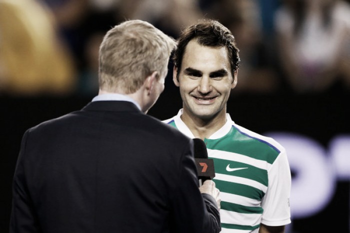Roger Federer: ''Estoy muy entusiasmado, como cuando alcancé los 1000 partidos''