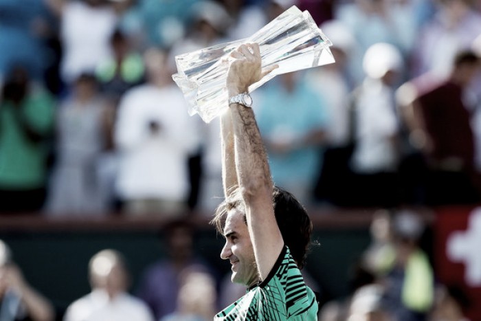 Roger Federer: "Está siendo un comienzo de cuento de hadas"