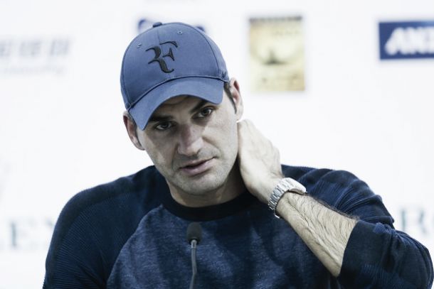 Roger Federer: "El año pasado tuve suerte, este año no, así que es una lástima"