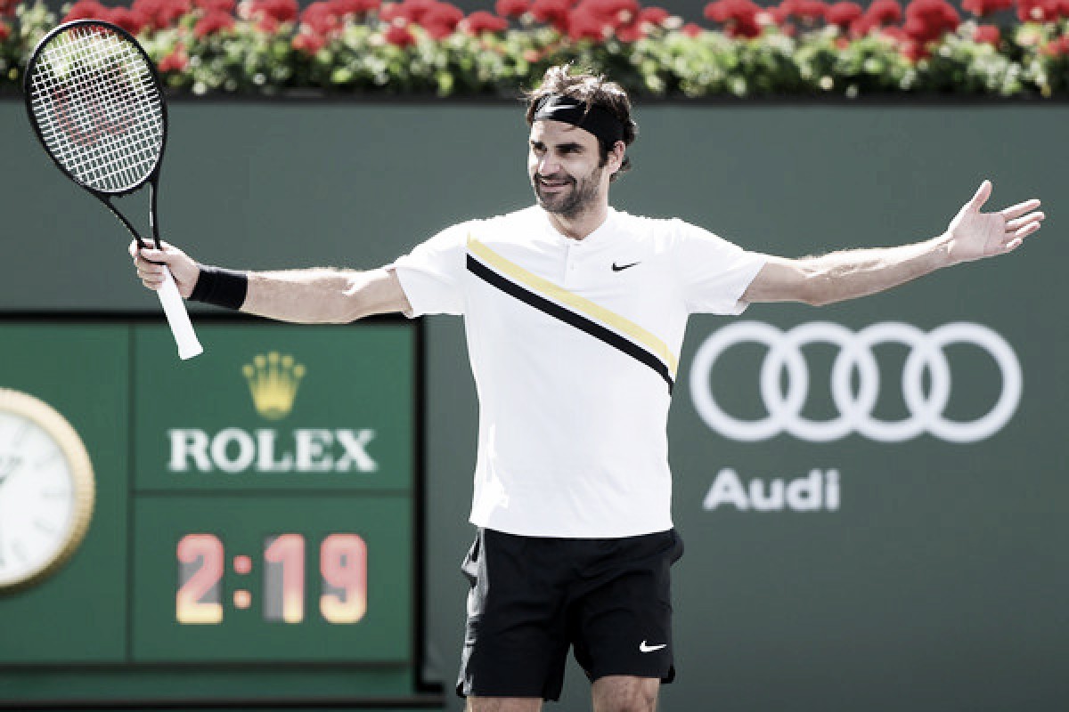 Federer: "Tuve suerte, lo normal es que hubiera perdido"