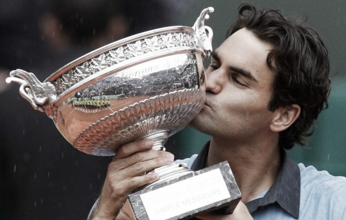 Federer anunció que no disputará Roland Garros