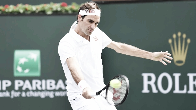 Federer brilló y eliminó en sets corridos a Wawrinka