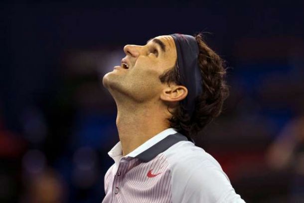 Federer regula, Almagro ebulle