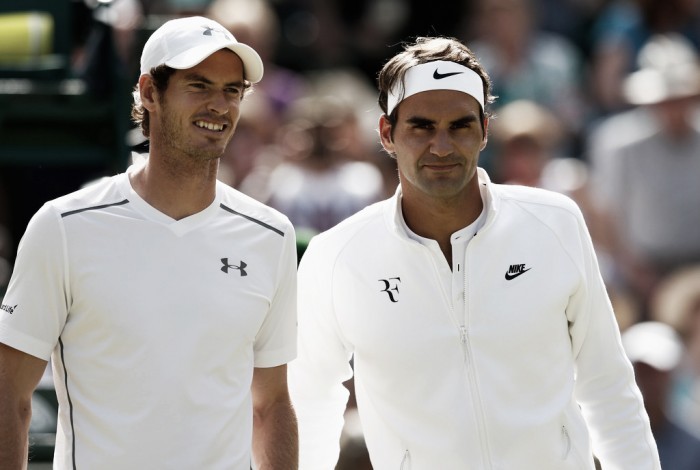 Roger Federer y Andy Murray se unen para dar una exhibición en Glasgow