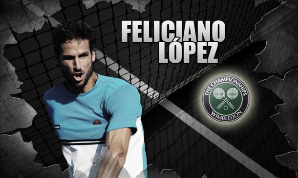 Wimbledon 2015: Feliciano López, verde que te quiero verde