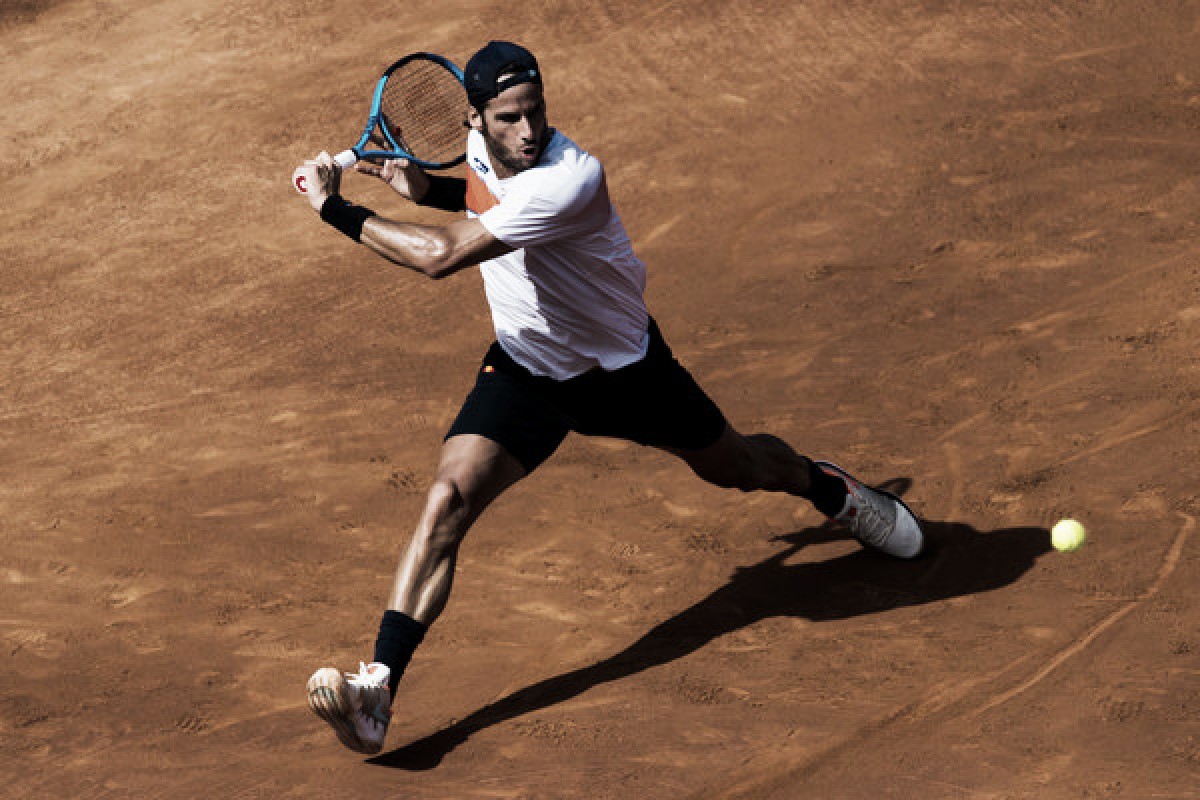 Feliciano apura para vencer a Lajovic Feliciano apura para vencer a Lajovic