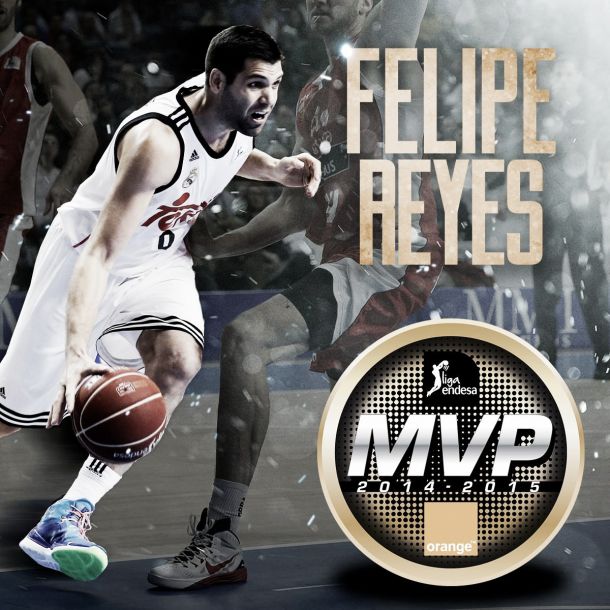 Felipe Reyes, MVP Orange de la Liga Endesa 2014-15