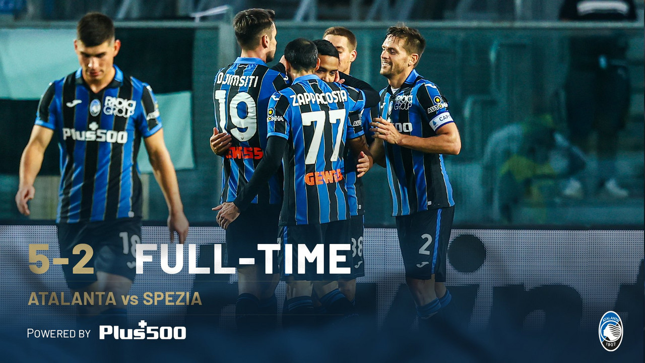 Goal ed emozioni tra Atalanta e Spezia: finisce 5-2 per gli orobici