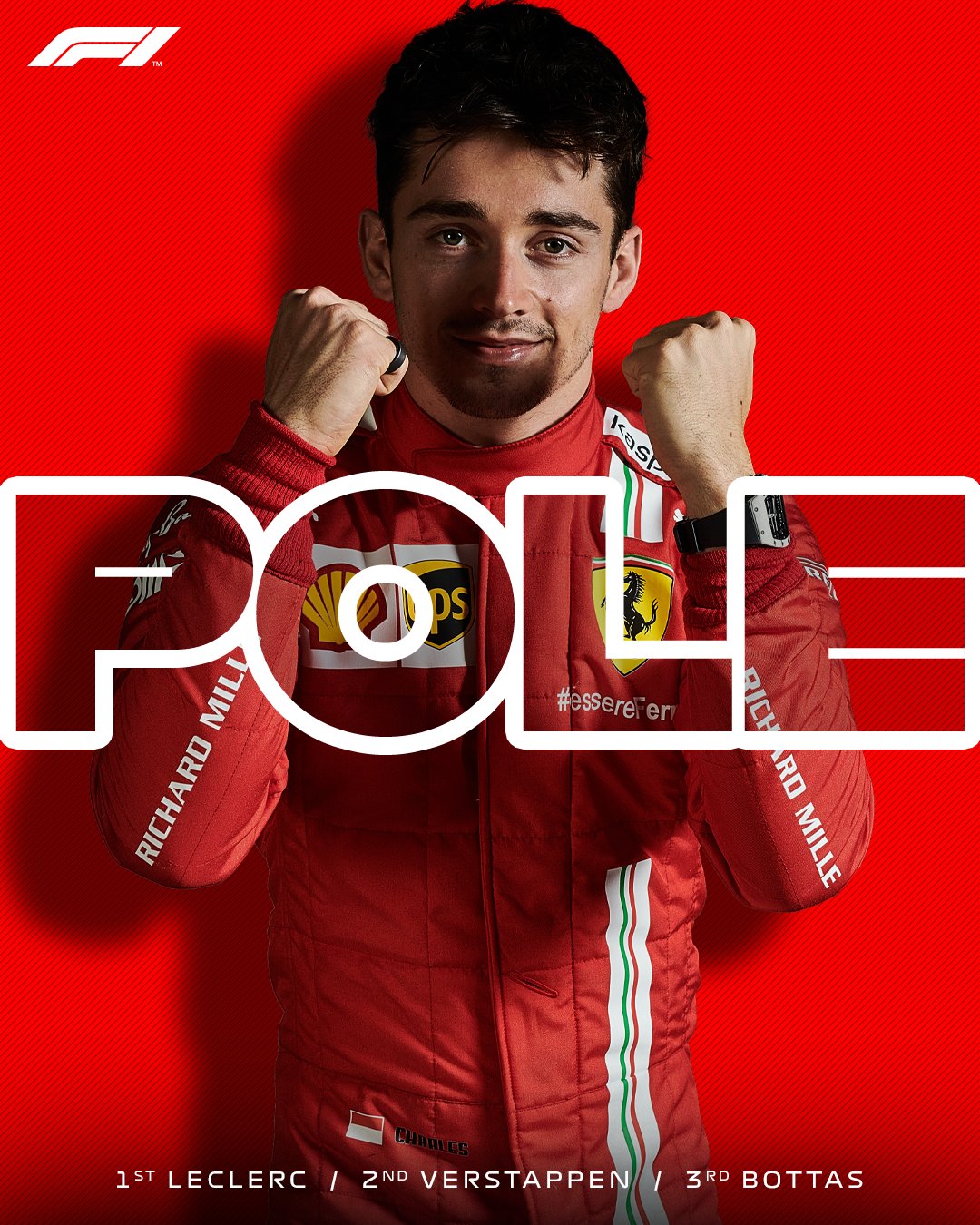 Gp Montecarlo: E' pole position LeClerc. E' pole Ferrari