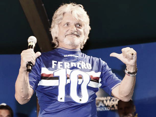 Ferrero carica la Samp: "Voglio puntare in alto, vorrei vincere almeno una Coppa"