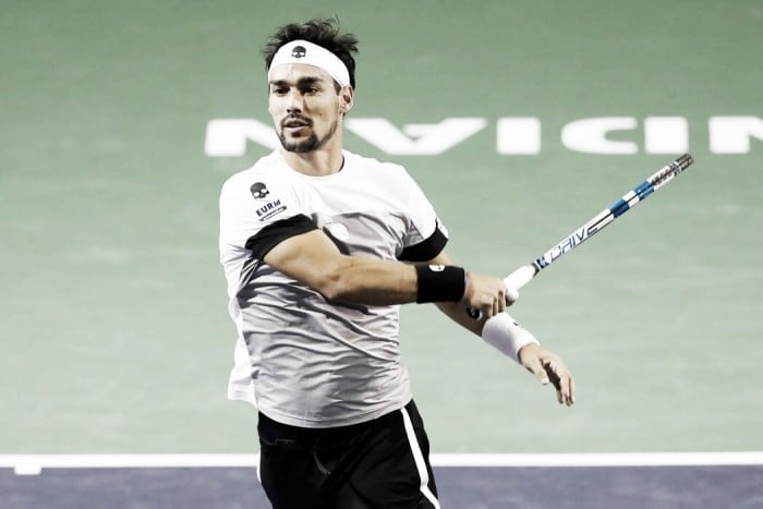 Atp Indian Wells, i risultati della prima giornata: bene Lorenzi e Fognini