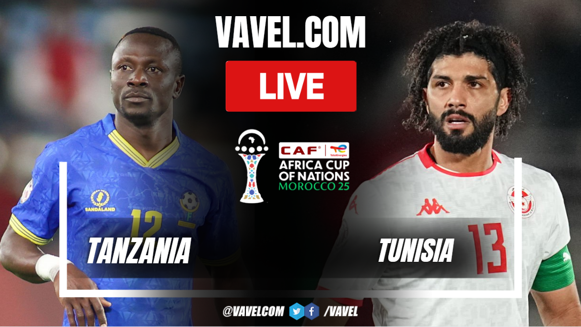 Highlights and Goals of Tanzania 1-1 Tunisia in Africa Cup of Nations 2025