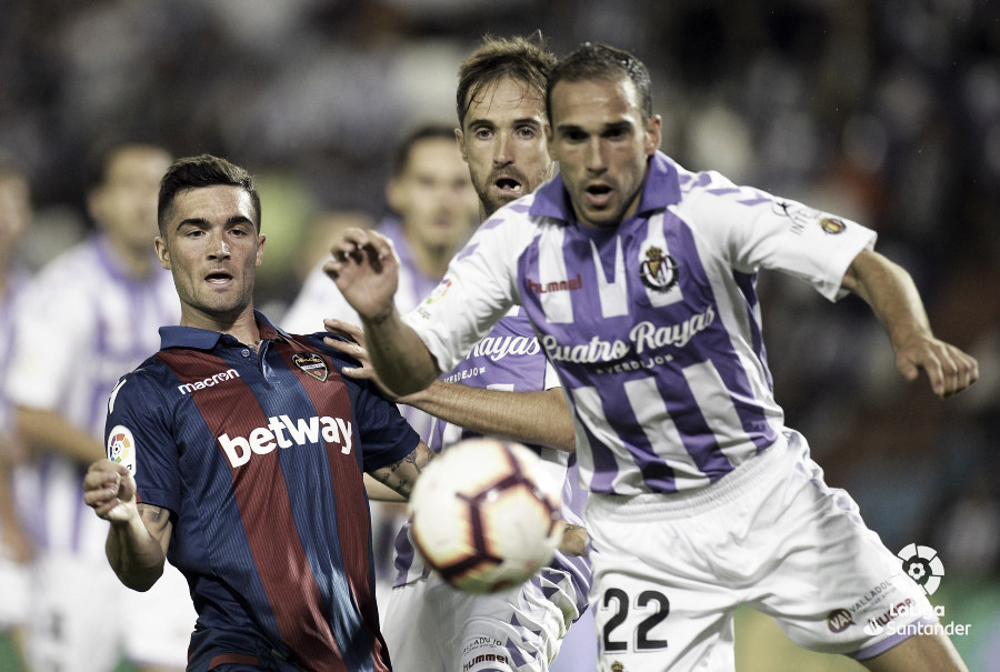 Real Valladolid - Levante UD puntuaciones del Real Valladolid, jornada 6 en LaLiga Santander