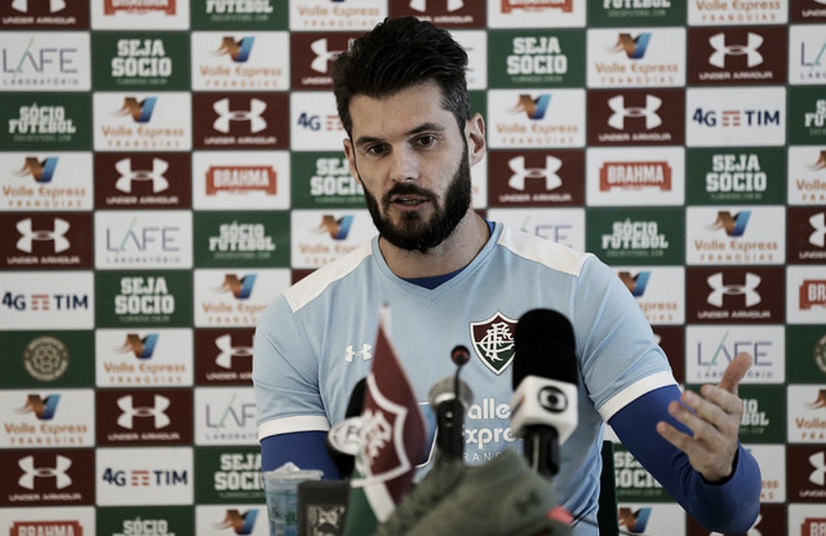 Júlio César avalia sequência difícil e exalta início do Fluminense no Brasileiro Júlio César avalia sequência difícil e exalta início do Fluminense no Brasileiro