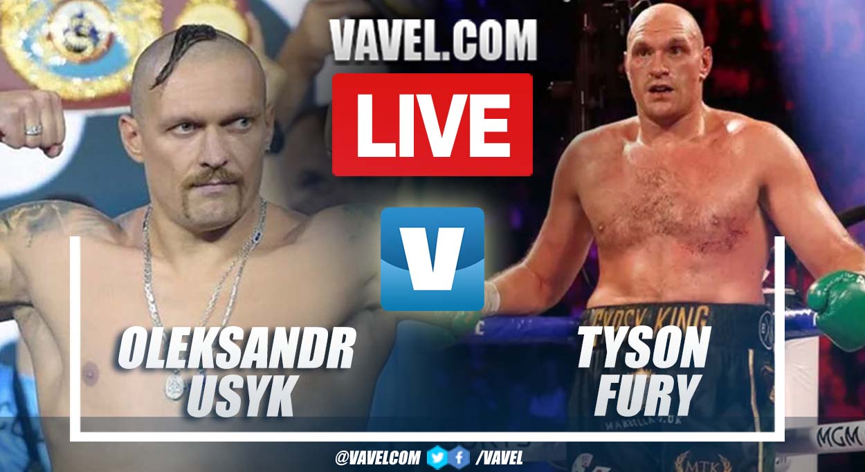 Summary Oleksandr Usykvs Tyson Fury in Boxing Fight 2024 May 18 2024 VAVEL USA