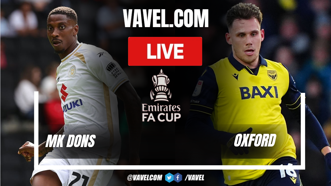 Highlights and goals of MK Dons 1(3)-(4)1 Oxford United in FA Cup 2025-26