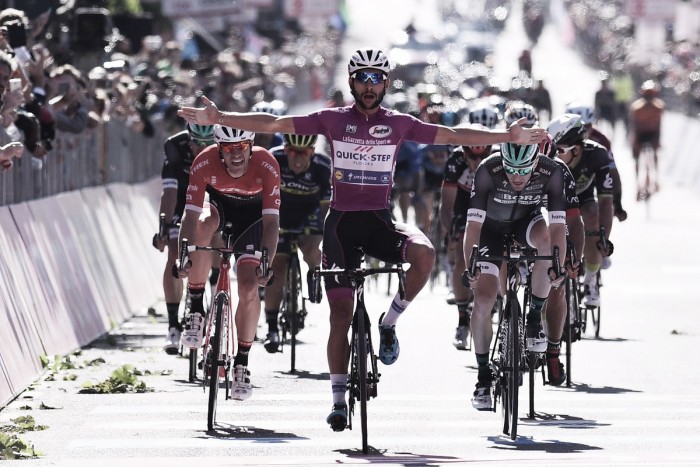 Giro d'Italia, poker di un fenomenale Gaviria a Tortona