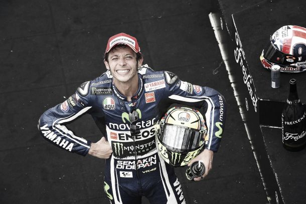Valentino Rossi: "Estoy contento por el resultado"
