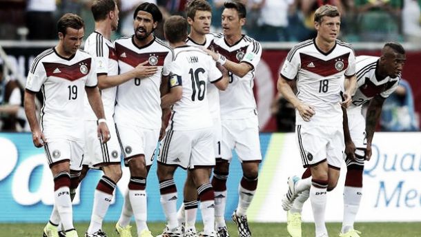Victoria de Alemania en el partido número 100 en la historia del Mundial