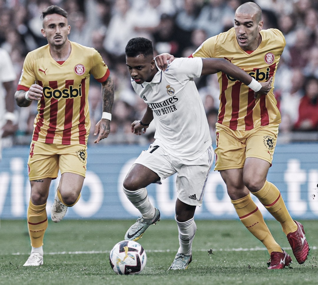 Real Madrid tem jogador expulso, empata contra Girona e vê distância diminuir na liderança de LaLiga